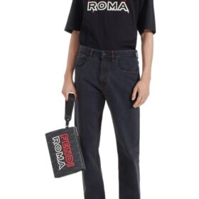FENDI LUNAR NEW YEAR CAPSULE JERSEY BLACK T-SHIRT