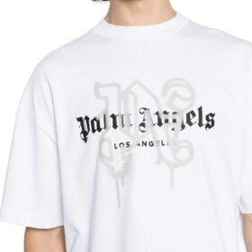 Palm Angels Los Angeles monogram-print T-shirt