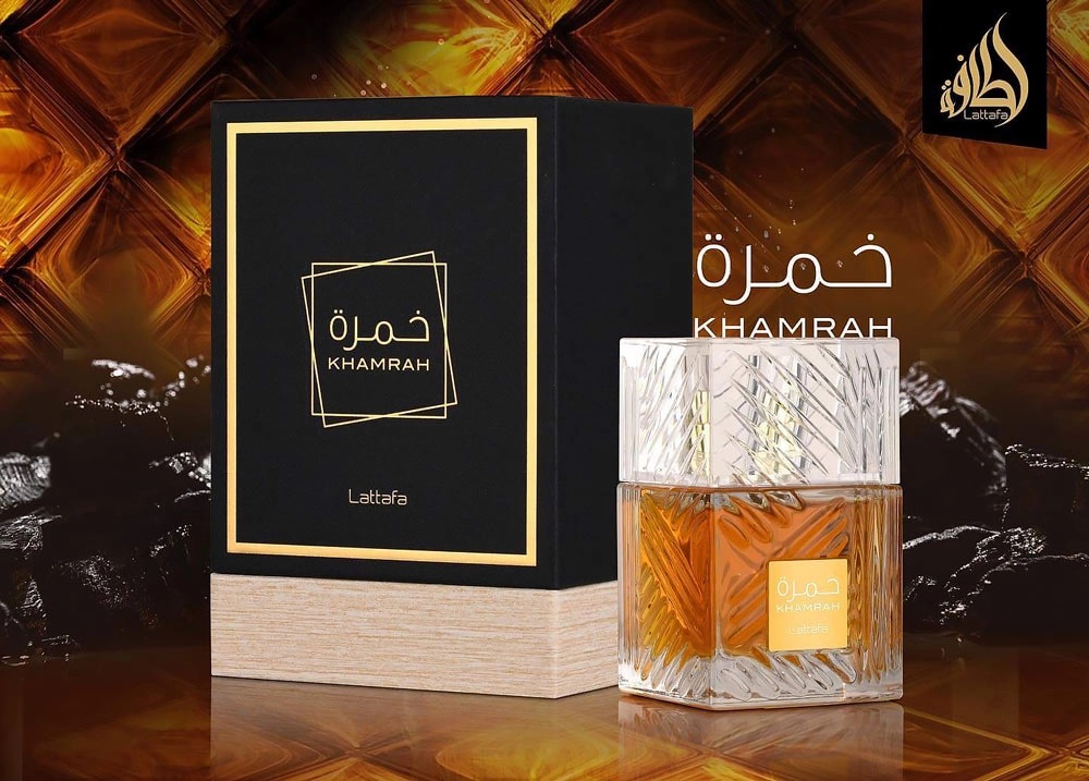 Lattafa Perfume Khamrah Eau De Parfum 100ml Golden Outlet co uk