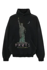 BalenciagaParis Liberty distressed hoodie