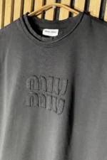 MIU MIU Cotton Jersey T-Shirt – Bild 3