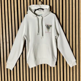 Casablanca Tennis Club Icon Hoodie White