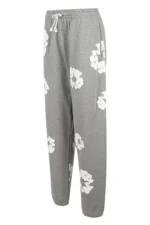 Denim Tearsdrawstring "Cotton Wreath" track pants - Image 2