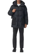 Burberry logo appliqué nylon puffer coat – Bild 3