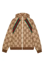 Gucci Jumbo GG zip jacket with Web – Bild 7