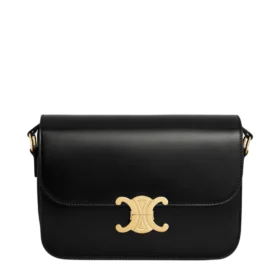 Celine CLASSIQUE TRIOMPHE BAG in shiny calfskin
