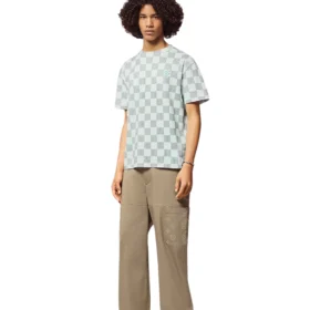 LOUIS VUITTON Printed Short-Sleeved Cotton T-Shirt