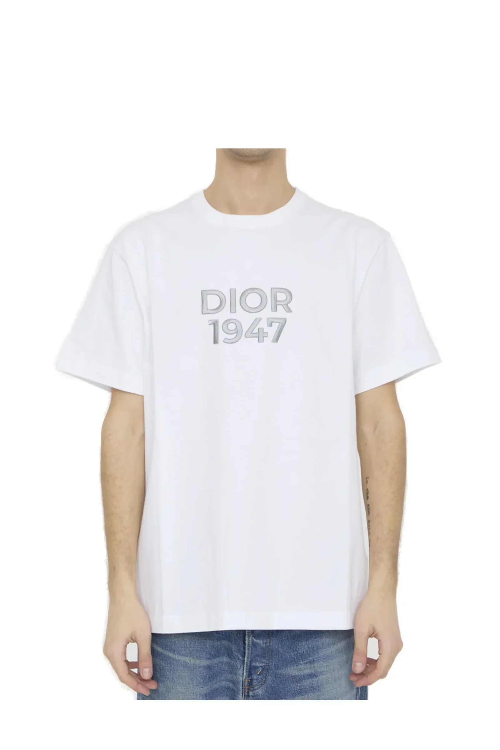 Dior Homme 1947 Short Sleeve Crew Neck T-Shirt - Golden-Outlet.co.uk Dior Homme 1947 Short Sleeve Crew Neck T-Shirt - Golden-Outlet.co.uk