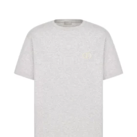 Dior CD Icon T-Shirt, Relaxed Fit Grey