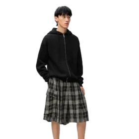 LOEWE Anagram zip-up hoodie in wool