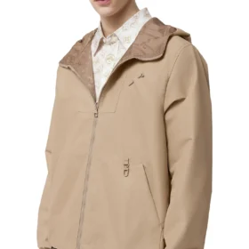 LOUIS VUITTON Monogram Reversible Nylon Windbreaker
