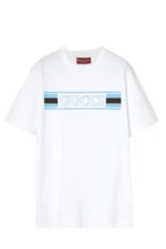 Gucci Printed cotton jersey T-shirt
