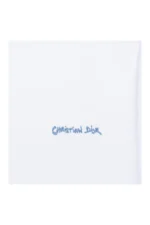 Dior Tag T-Shirt Relaxed Fit White Cotton Jersey - Image 6