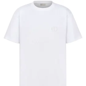 Dior CD Icon T-Shirt White with a relaxed fit