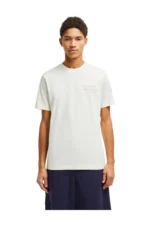 Moncler Embroidered Logo Cotton T-Shirt White - Image 3