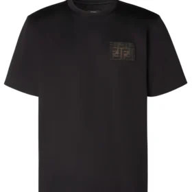 Fendi Black jersey T-shirt