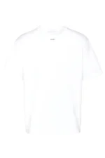 Prada White Stretch cotton T-shirt with logo