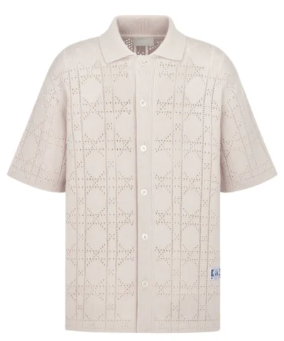 Dior Cannage Short-Sleeved Shirt