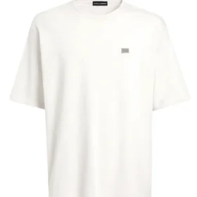 Dolce & Gabbana Cotton T-shirt with badge
