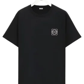 *Loewe Regular fit Black T-shirt in cotton