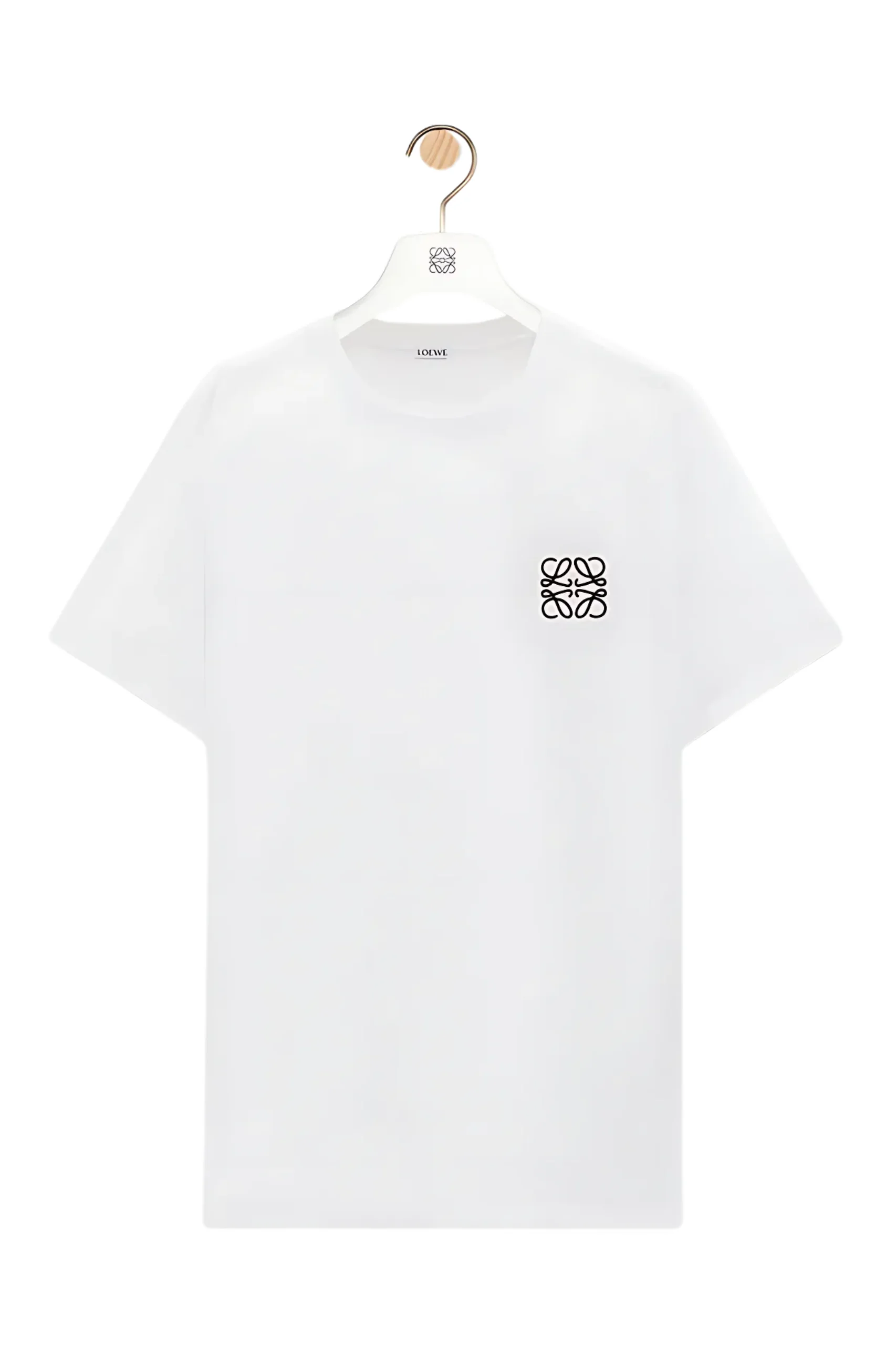 (XXX) H526Y22X75_1 Loewe Regular fit white T-shirt in cotton - Image 1