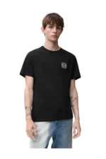 *Loewe Regular fit Black T-shirt in cotton - Image 2