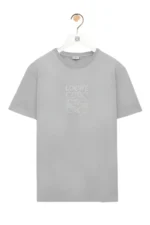 *Loewe Relaxed fit Light Grey T-shirt in cotton