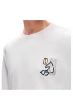 Hermes "H Puzzle" t-shirt with leather detail