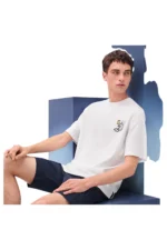 Hermes "H Puzzle" t-shirt with leather detail – Bild 3