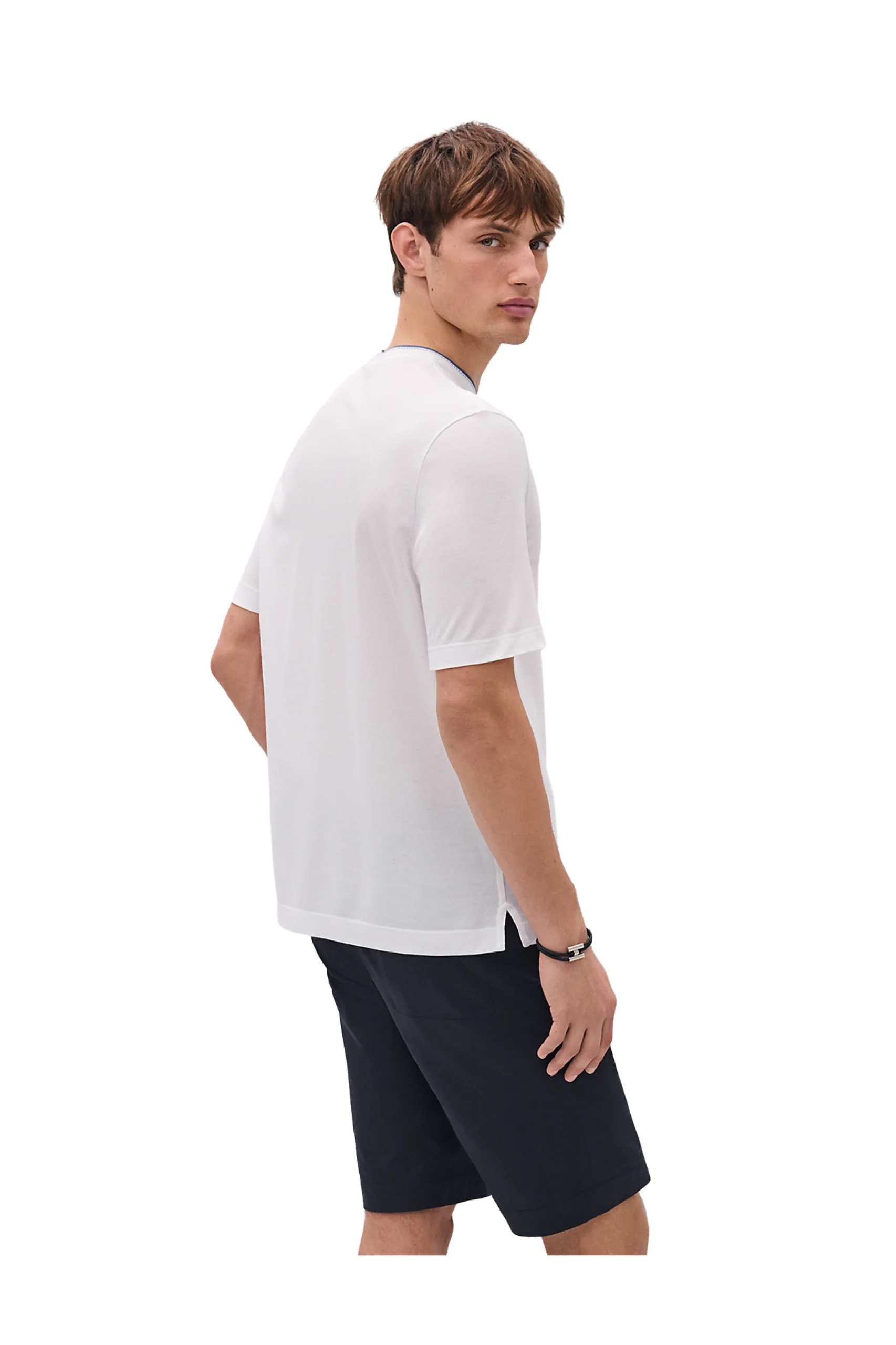 (XXX) H557970HA90LA_2 Hermes Saddle stitch T-shirt – Bild 2