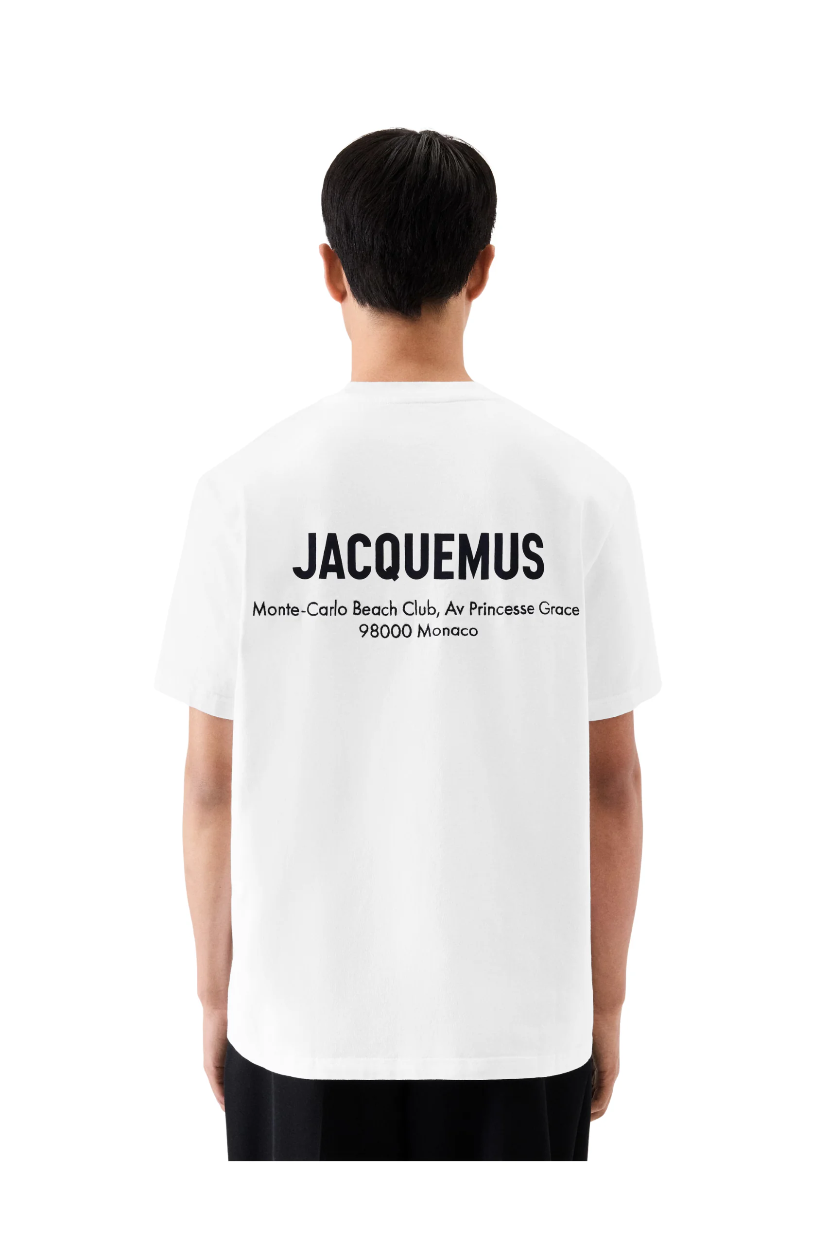 (XXX) TSU00158AJ002261LE_3 Jacquemus The Monaco address t-shirt - Image 3