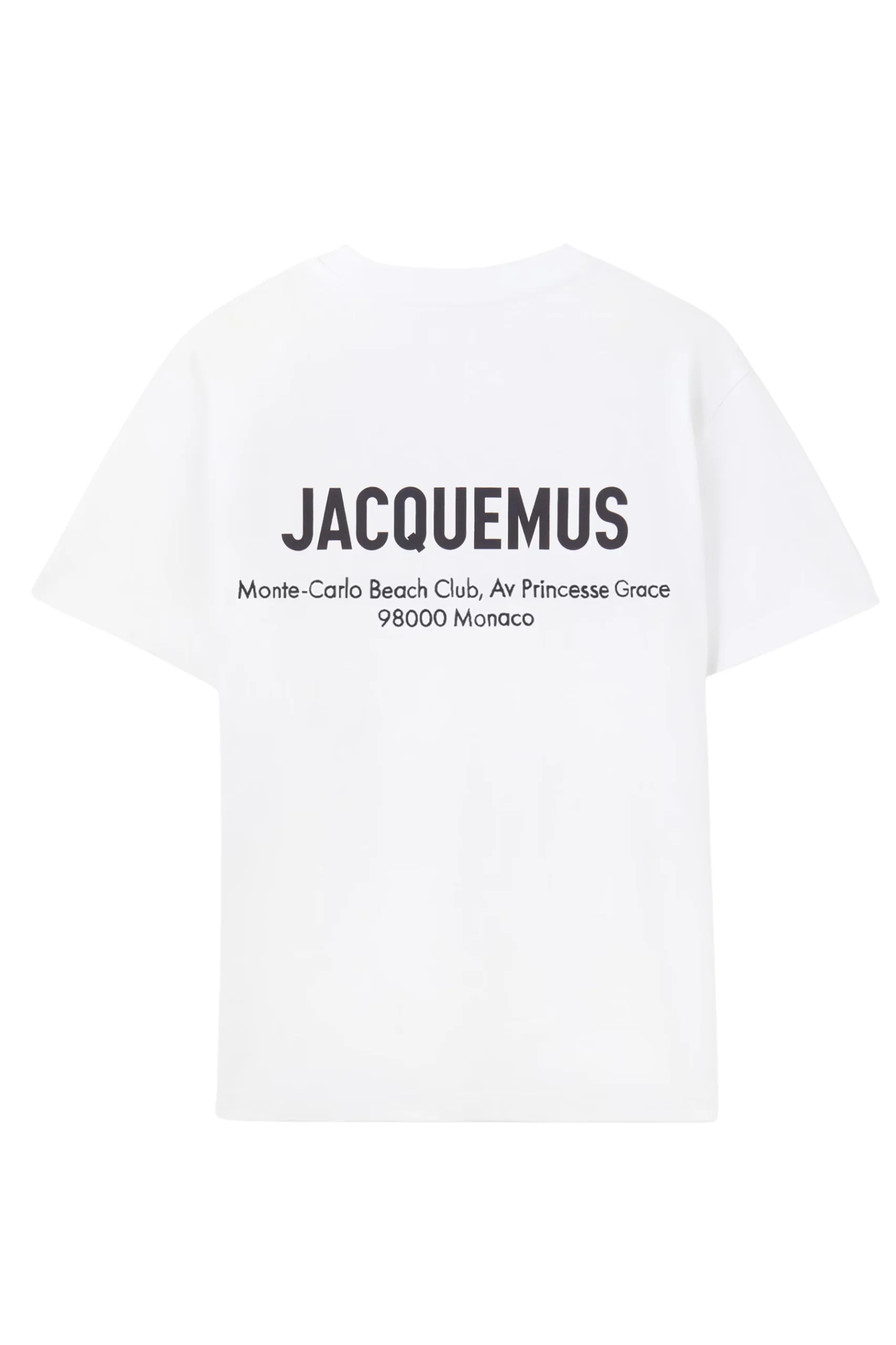 (XXX) TSU00158AJ002261LE_7 Jacquemus The Monaco address t-shirt - Image 7