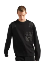 Prada Cotton sweatshirt with Re-Nylon details – Bild 3