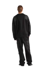 Prada Cotton sweatshirt with Re-Nylon details – Bild 5