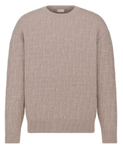 Dior Oblique Pullover Beige