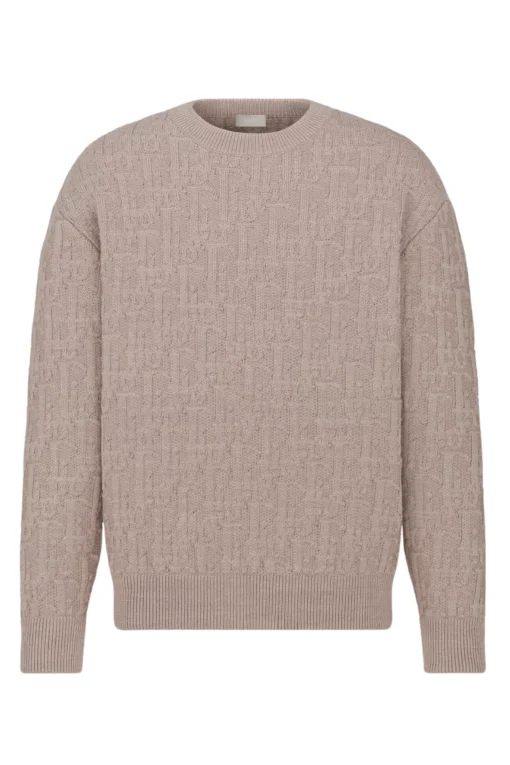 Dior Oblique Pullover Beige – Bild 1