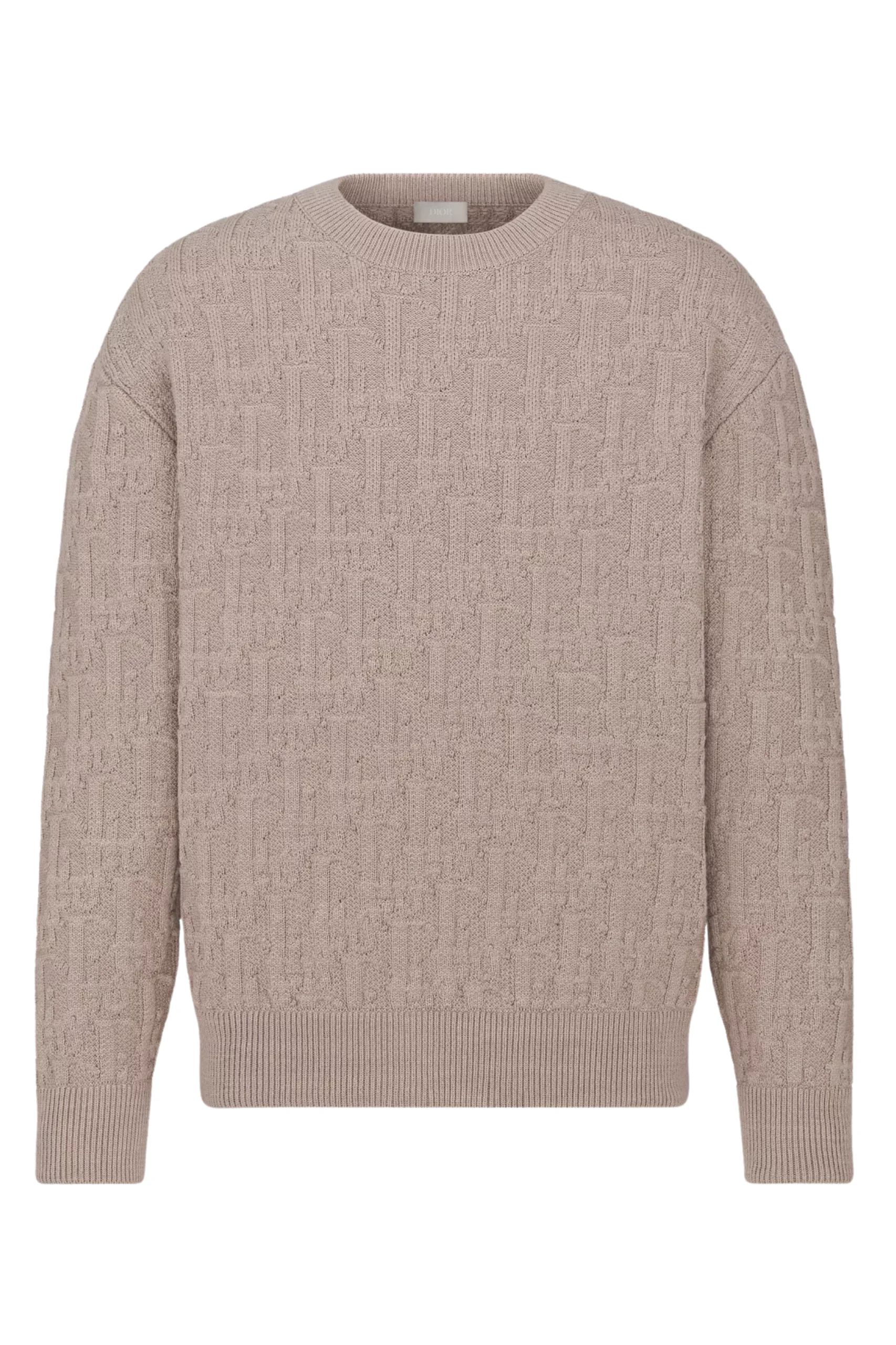 (XXX) 513M634A7003_C120_1 Dior Oblique Pullover Beige – Bild 1
