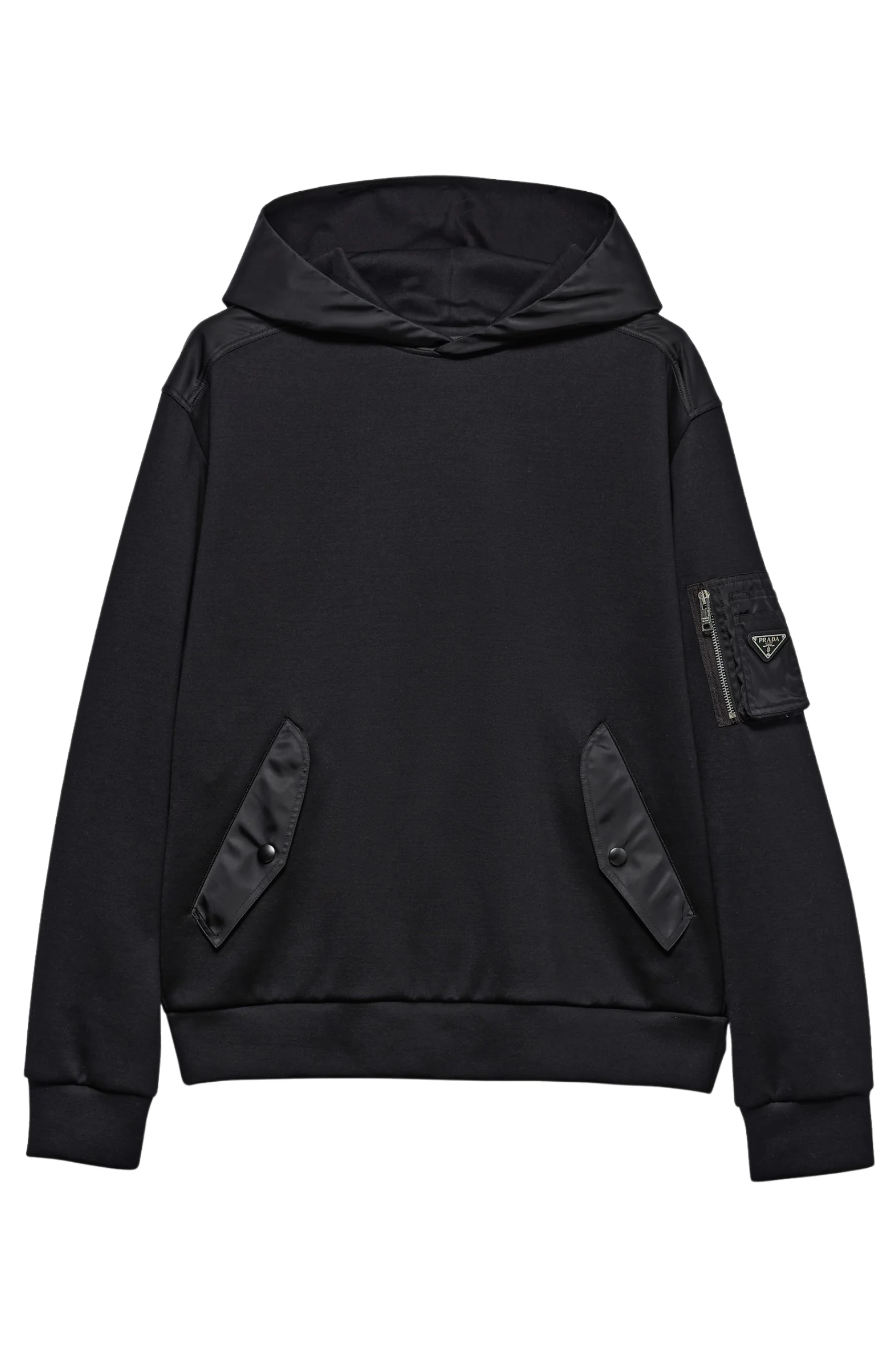 (XXX) UJL04C_11JE_F0806_S_OOO_1 Parada Cotton Fleece and Re-Nylon Hoodie - Image 1