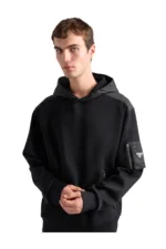 Parada Cotton Fleece and Re-Nylon Hoodie - Image 4