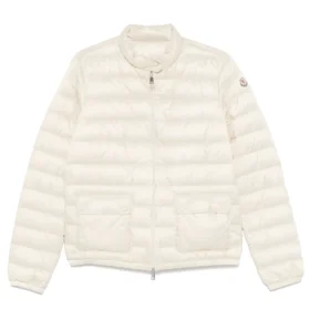 Moncler Lans Jacke in Hellbeige