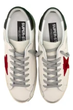Golden Goose Men's Super-Star with red suede star – Bild 4