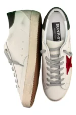 Golden Goose Men's Super-Star with red suede star – Bild 3