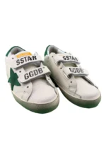 Golden Goose Old School Young with green suede star – Bild 2