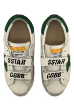 Golden Goose Old School Young with green suede star – Bild 5