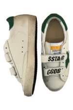 Golden Goose Old School Young with green suede star – Bild 4