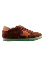 Golden Goose Men's Super-Star in brown suede