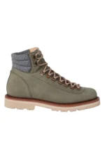 Brunello cucinelli Nubuck mountain-style boots with wool diagonal insert - Image 5