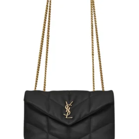 SAINT LAURENT Toy Puffer in lambskin 22.5 CM