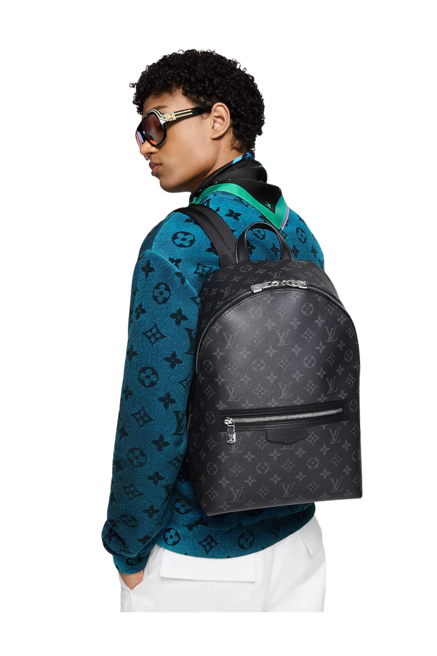 (XXX) M14020_6 Louis Vuitton Discovery Slim Backpack - Image 6