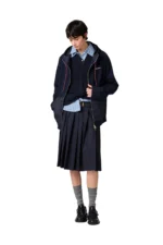 Miu Miu Cotton fleece zipper hoodie - Image 2